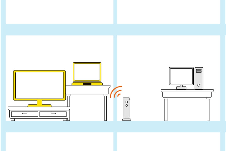 通信が途切れることがある!