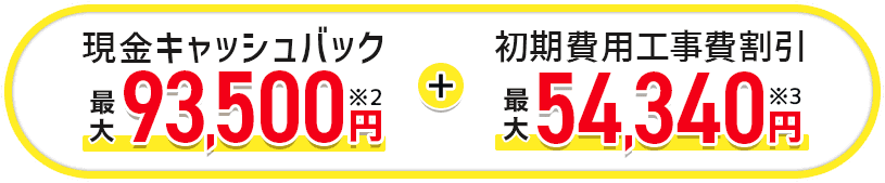 最大総額143,340円特典！コミュファはキャンペーンがおトク！