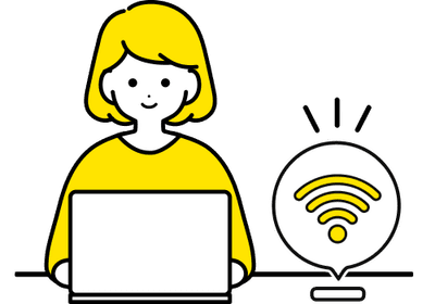 モバイルルーターのイメージ図