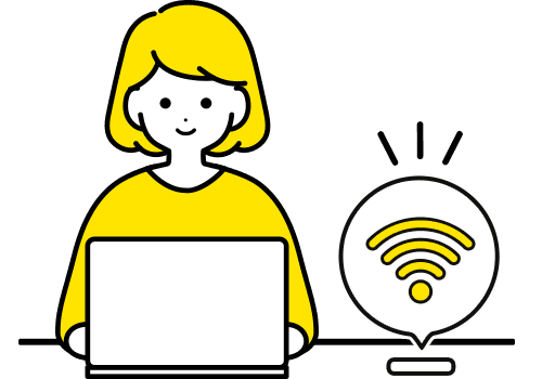 モバイルルーターのイメージ図
