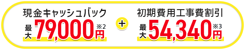 最大総額133,340円特典！コミュファはキャンペーンがおトク！